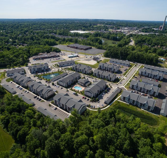 French Mill Apartments Aerial View